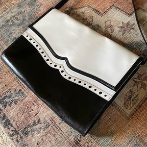 HOBO the Original Blk/Wht Shoulder bag (rare!)